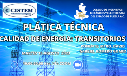 PLÁTICA TÉCNICA CALIDAD DE ENERGIA: TRANSITORIOS