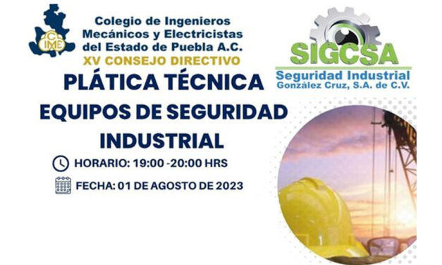 PLÁTICA TÉCNICA EQUIPOS DE SEGURIDAD INDUSTRIAL