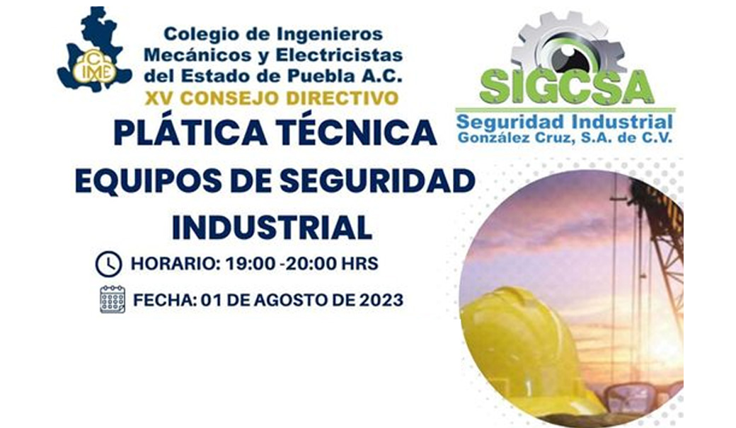 PLÁTICA TÉCNICA EQUIPOS DE SEGURIDAD INDUSTRIAL