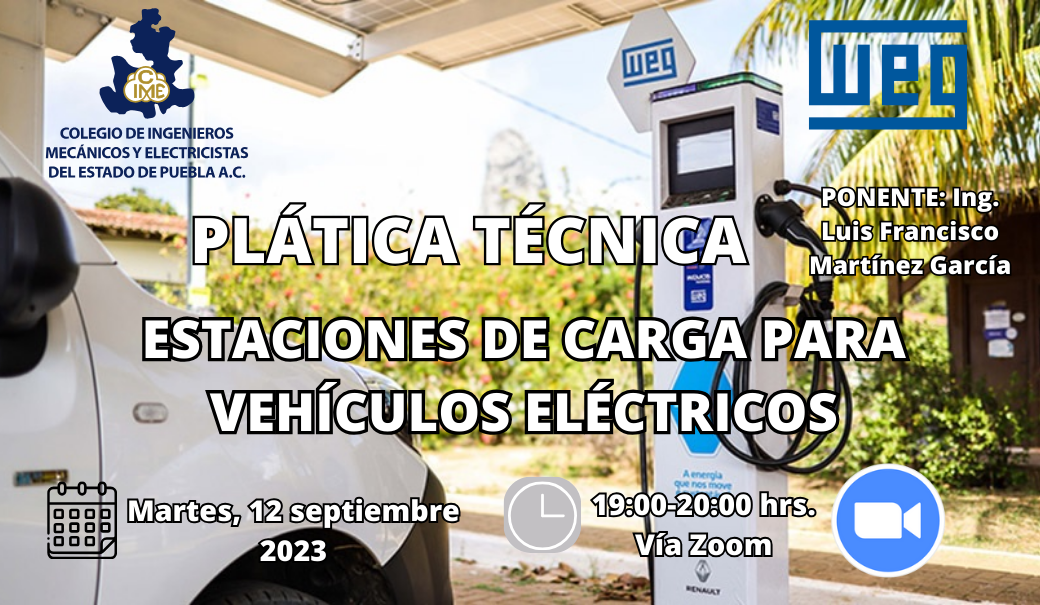 PLÁTICA TÉCNICA ESTACIONES DE CARGA PARA VEHÍCULOS ELÉCTRICOS