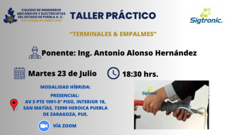 Taller Prático «Terminales & Empalmes”