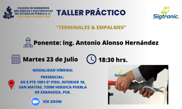 Taller Prático «Terminales & Empalmes”