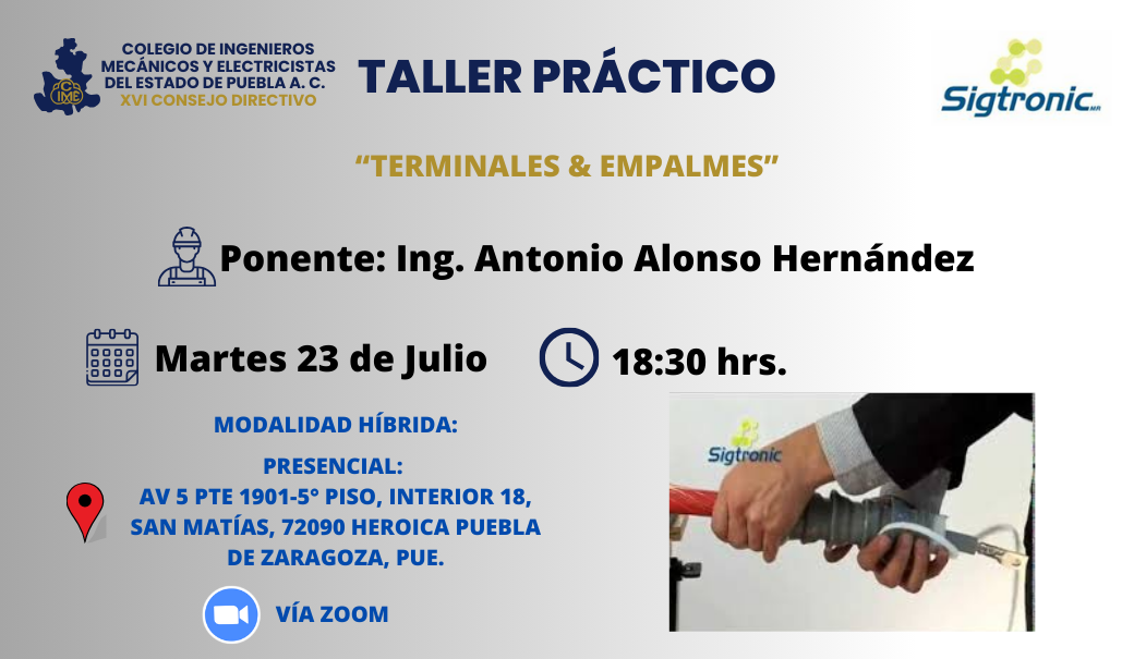 Taller Prático «Terminales & Empalmes”