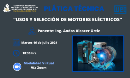 Plática Técnica “Usos y Selección de Motores Eléctricos”