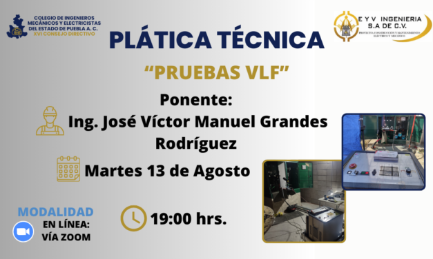 Plática Técnica “Pruebas VLF”