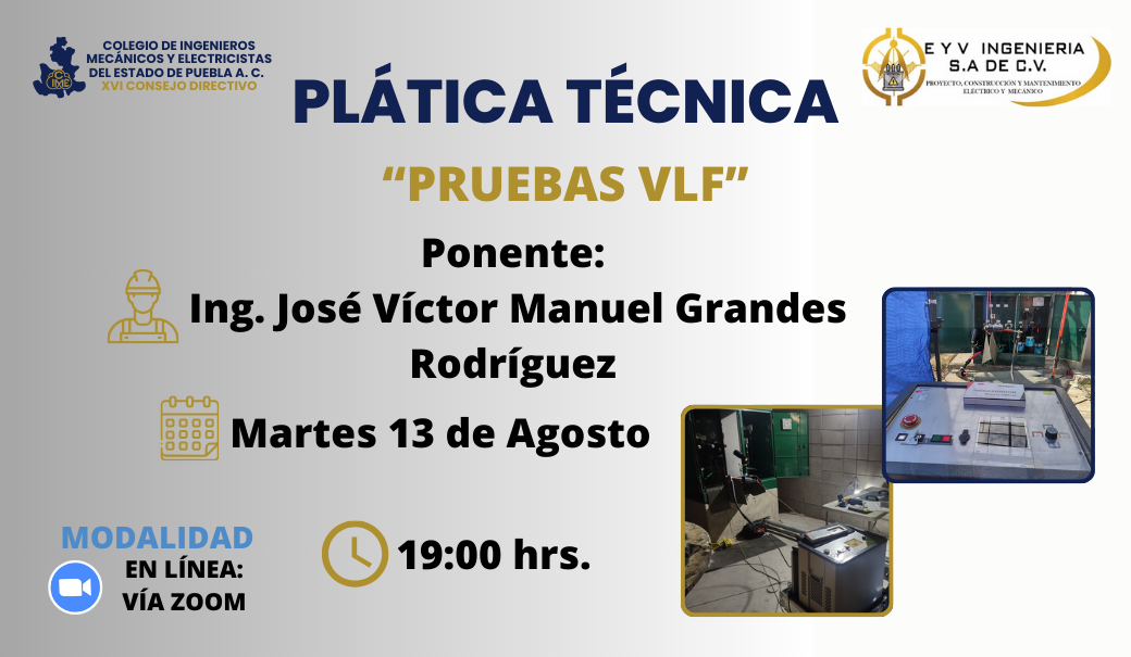 Plática Técnica “Pruebas VLF”