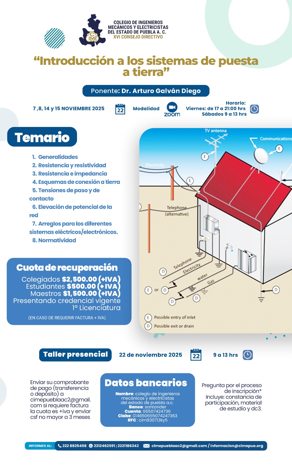 Curso: Introducción a los Sistemas de Puesta a Tierra
